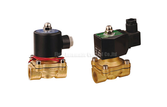 16~50mm Opening 2/2 Klep van de Messings de Pneumatische Solenoïde G1/2 " ~G2“ met Viton-Verbinding