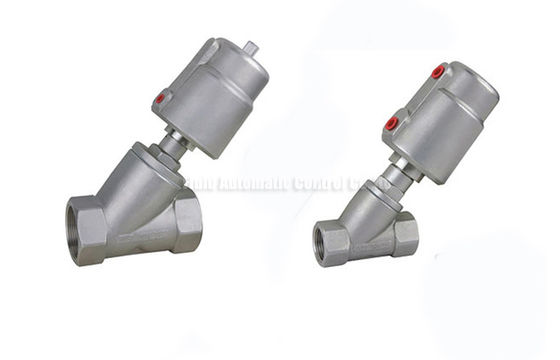 DN10~DN80 de Klep van de Hoekseat van de roestvrij staalzuiger met Roestvrij staalactuator