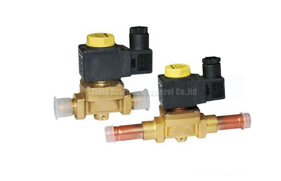 Messing 2 Way Messing Solenoïde Valve Castel Equivalent Voor koelsysteem