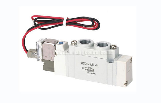 Positie Vijf van SY5120 G1/4 Twee het Equivalent van de Klepsmc van de Maniersolenoïde