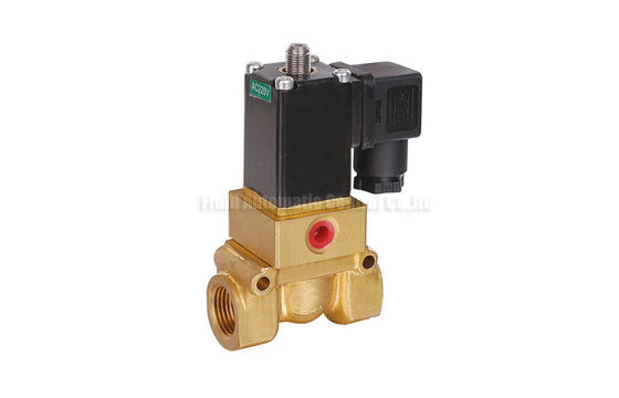 Twee Positie Vier de Solenoïdeklep G1/4 " ~G1/2“ van het Manierpistion In werking gestelde Messing