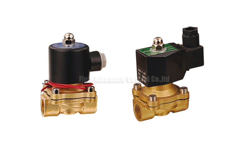 16~50mm Opening 2/2 Klep van de Messings de Pneumatische Solenoïde G1/2 " ~G2“ met Viton-Verbinding
