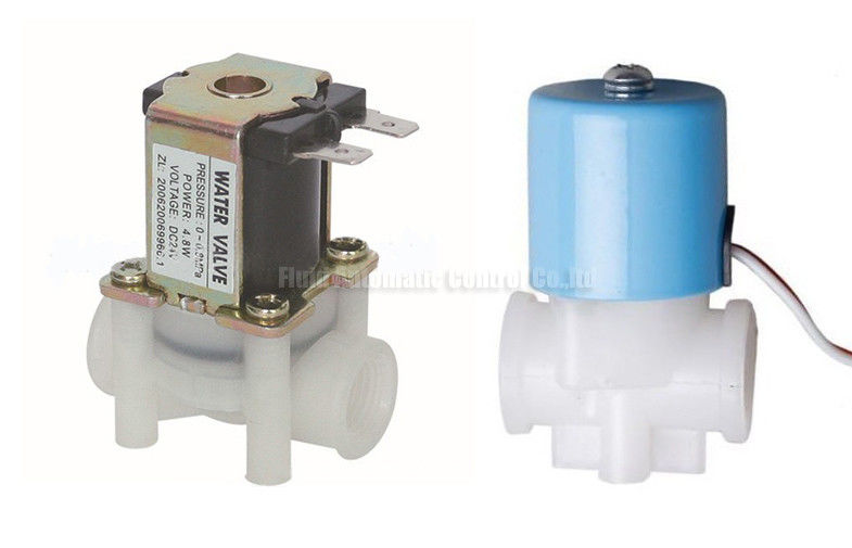 Watersolenoïde klep voor RO-systeem, waterreiniger en afvalwater met Jaco-aansluiting G1/4 "