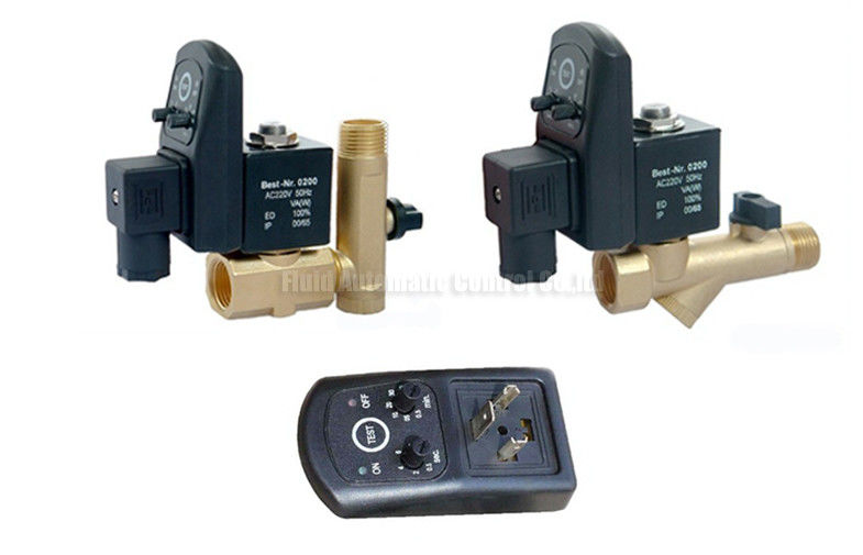 16bar 5mm Messing Timer Automatische Drainer Met Strainer Filter en Drainage Valve
