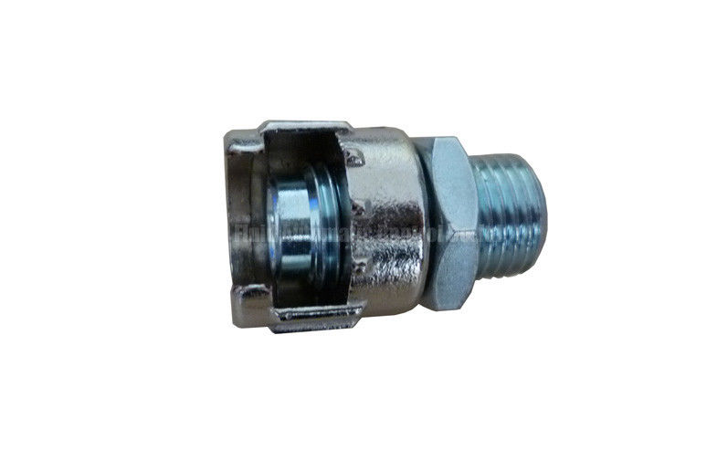 Messing 1/8“ 1/4“ Bajonetkoppeling met Gemalen Noten voor Pijp Gezamenlijke Verbinding